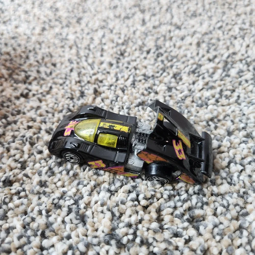 Hot Wheels black 2‎ Solaire CX4 diecast loose 1983 Malaysia